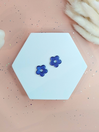 Boucles d'oreilles pampilles petites fleurs