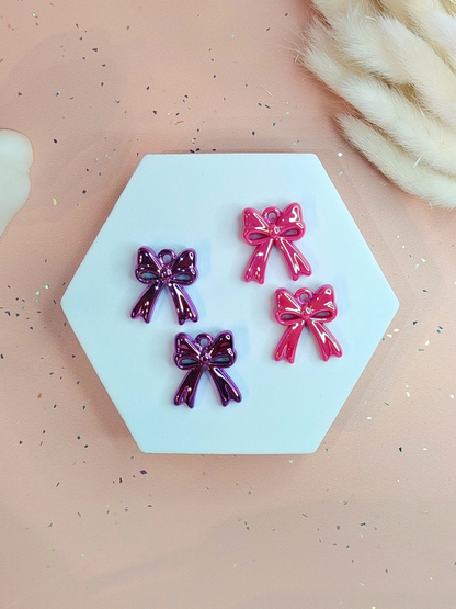 Boucles d'oreilles pampilles noeuds